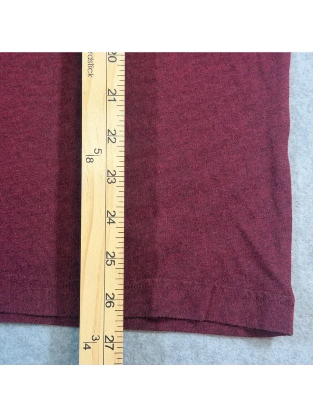 Banana Republic Men’s Large Burgundy Premium Wash Tee Short Sleeve Crew Neck T-S
